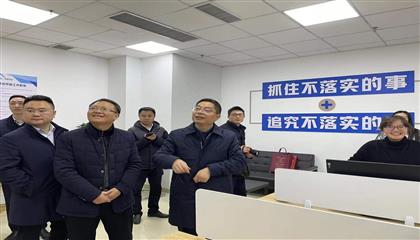 市委常委、組織部部長張鵬飛一行慰問遂寧遂星公司籌備組員工